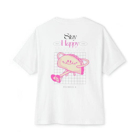 Stay Happy Tee v.2 (Chill Taco) - The Emotions Project (Pre-Order)